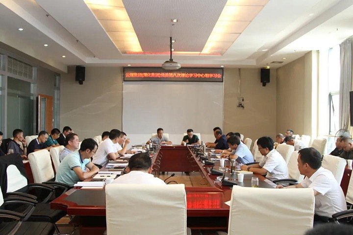 云煤（亿万先生MR）集团党委发展2021年第八次党委理论进建中心组集中进建