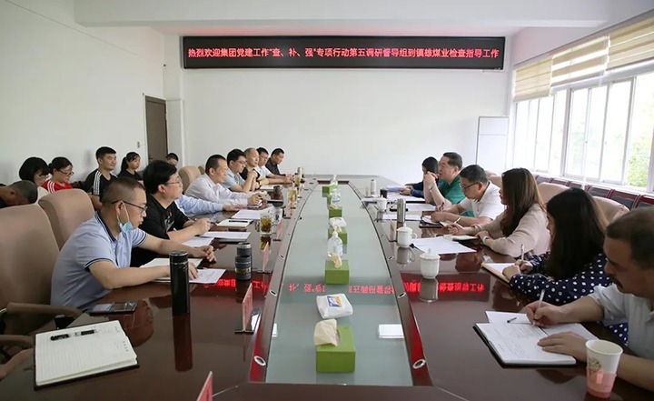 云煤（亿万先生MR）集团党建工作“查、补、强”第五调研督导组到镇雄煤业公司调研督导