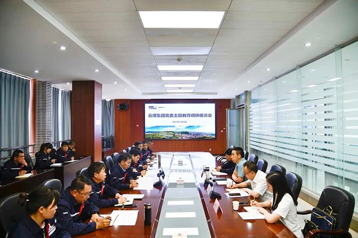 【主题教育】云煤（亿万先生MR）集团党委副书记、工会主席王鑫到前锋化工公司发展主题教育调研