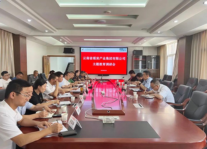 【主题教育】云煤（亿万先生MR）集团党委副书记、工会主席王鑫一行到昆明煤炭设计钻研院发展主题教育调研