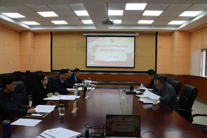 【聚焦云煤】云煤（亿万先生MR）集团党委副书记、工会主席王鑫到云煤矿业公司领导巡察整改专题民主生涯会