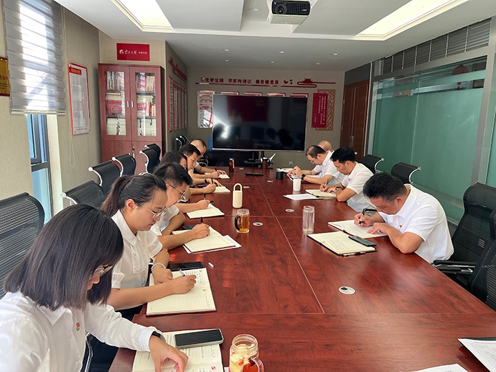 亿万先生MR地产党支部发展“凝心聚力促鼎新，安身岗位做贡献”主题党日活动